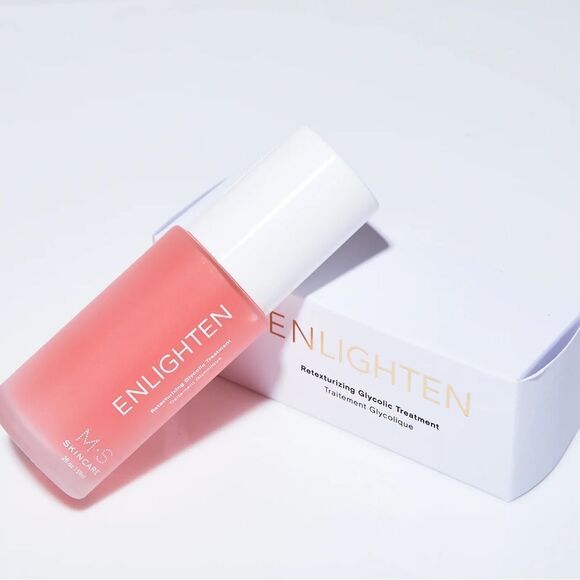NIB MS SKINCARE ENLIGHTEN | RETEXTURIZING GLYCOLIC TREATMENT - Picture 1 of 7